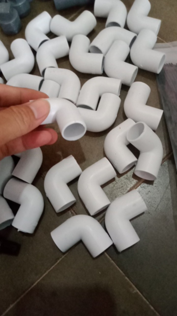 Knie 5/8 Knie Pipa Listrik Putih Elbow Knie Pvc Putih