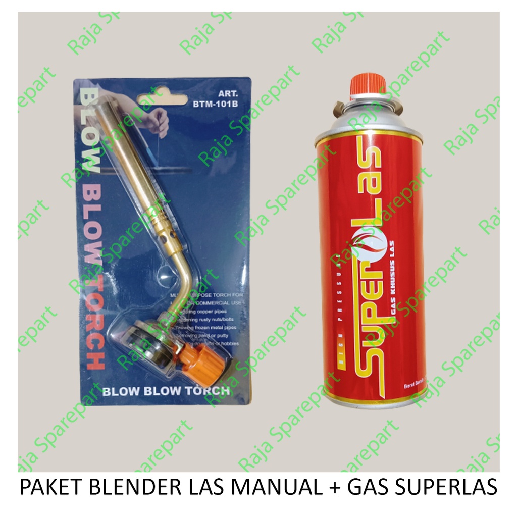 [PROMO + Gas Las] Kepala Las Manual Single/Blender Las Manual Single/Gas Torch Manual Single