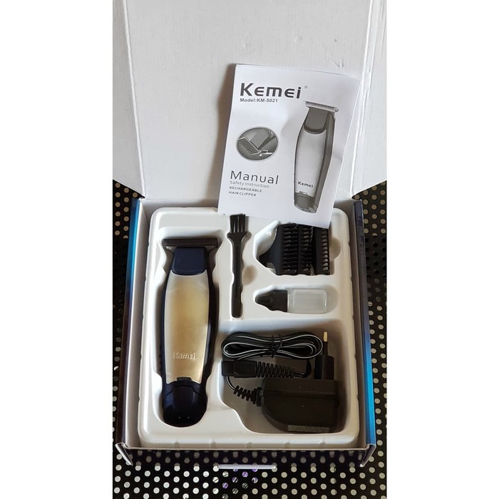 Mesin Alat Cukur Clipper Rambut Hair Trimmer Kemei KM 5021 NoT Detailer (KEMEI KM 5021)