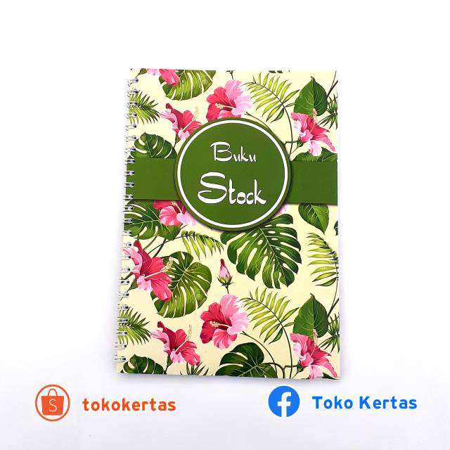 BUKU REKAP STOK / BUKU REKAP STOK ONLINE SHOP / BUKU REKAP STOK BARANG.
