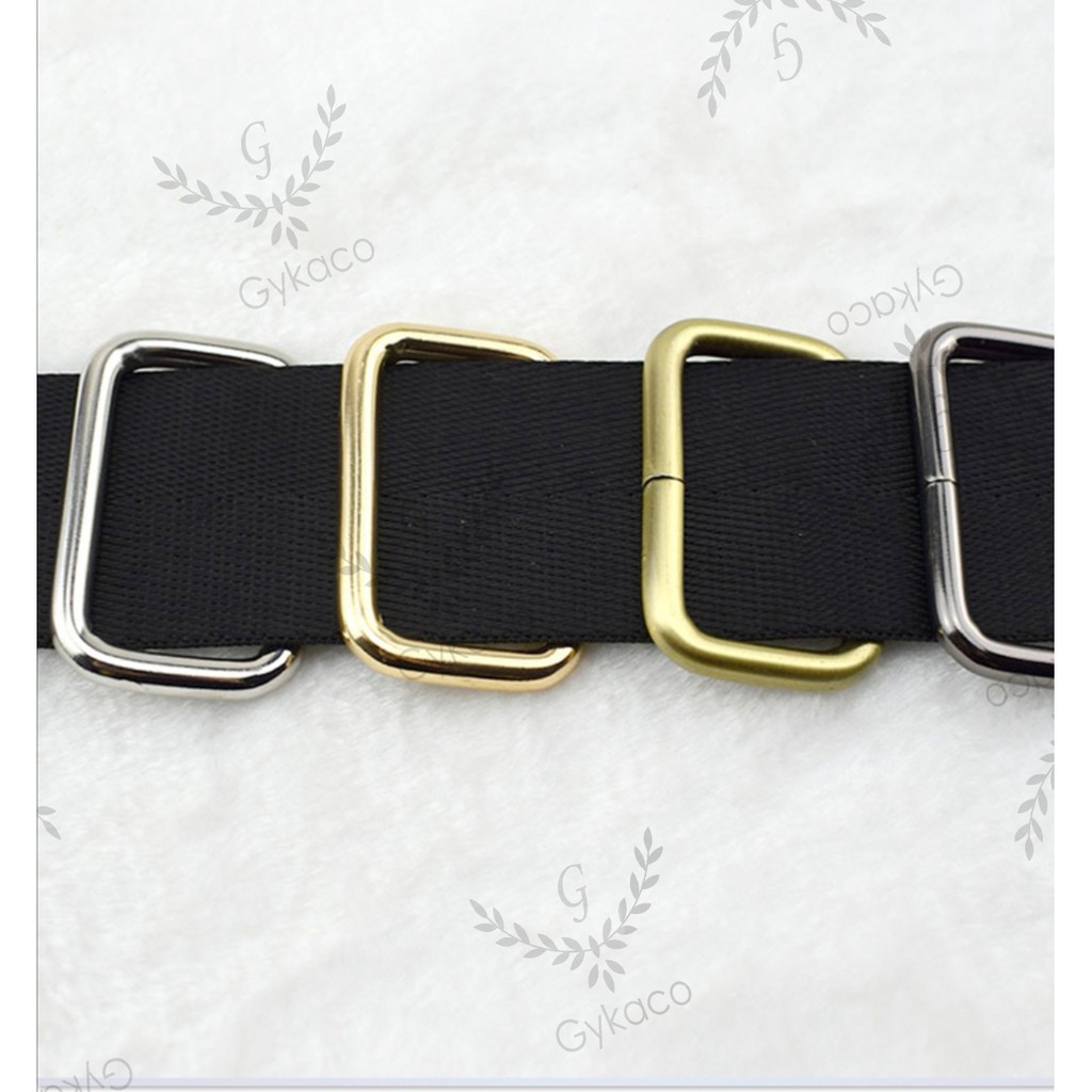 Ring Segi Empat 4 cm (B) / Ring Kotak - Aksesoris Tas &amp; Dompet Wanita Fashion (IMPORT)