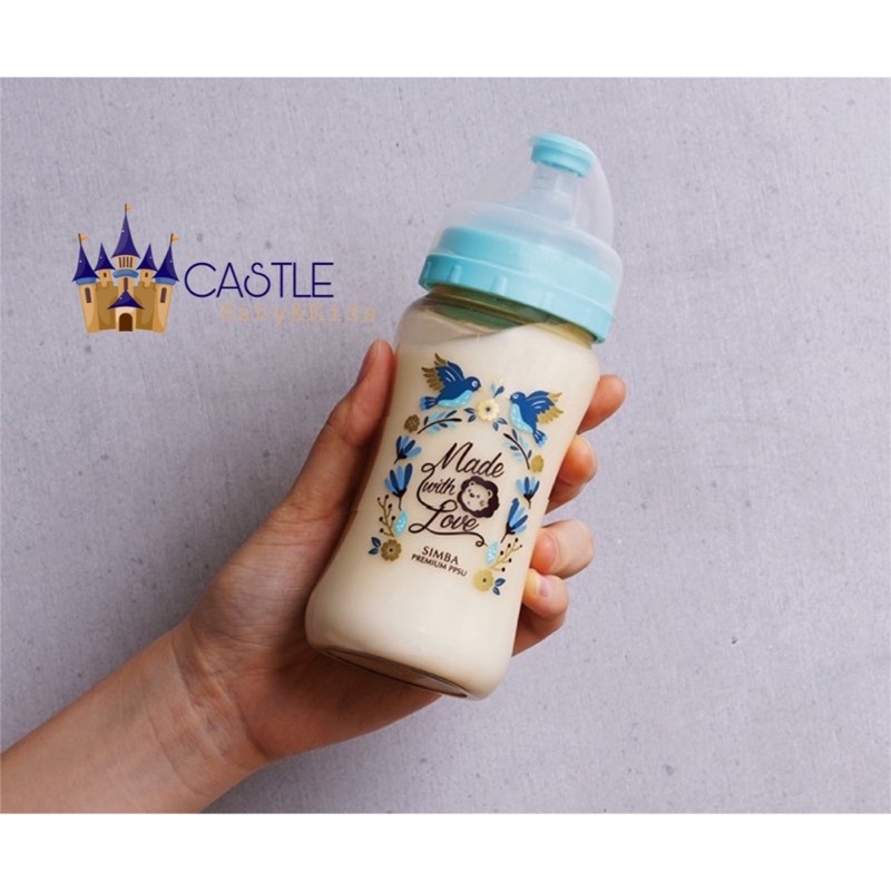 Castle - Simba Dorothy PPSU Wide Neck Standart Neck Bottle - Botol Susu Simba