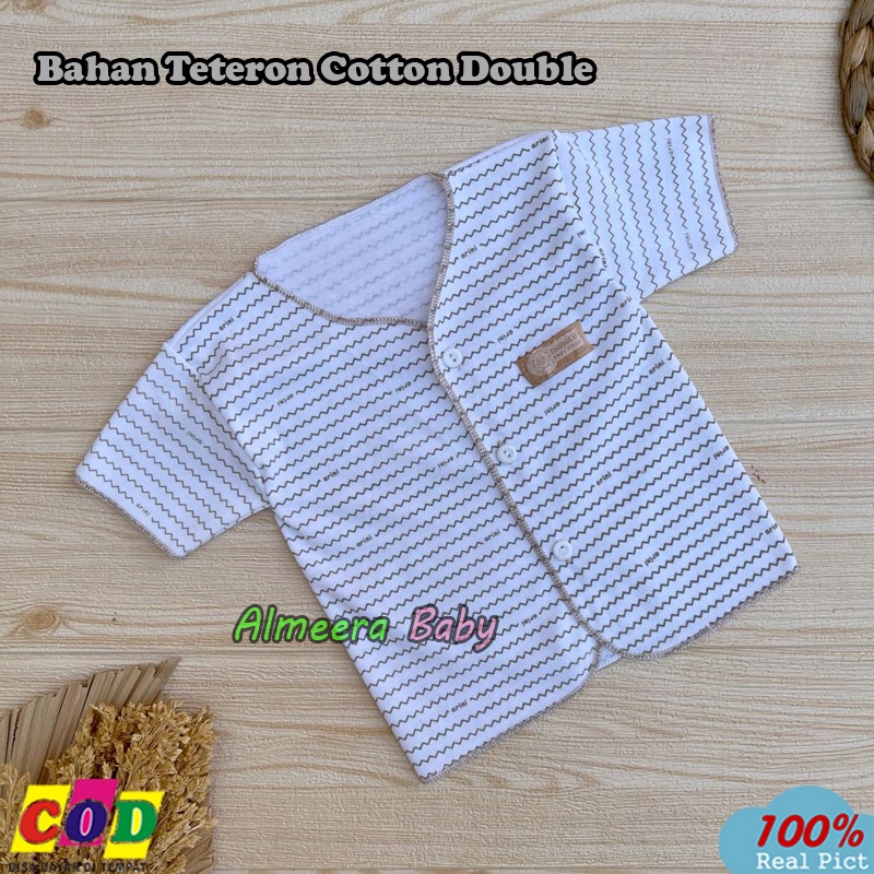 3 PCS Baju Bayi Baru Lahir Lengan Pendek Almeera Baby And Kids
