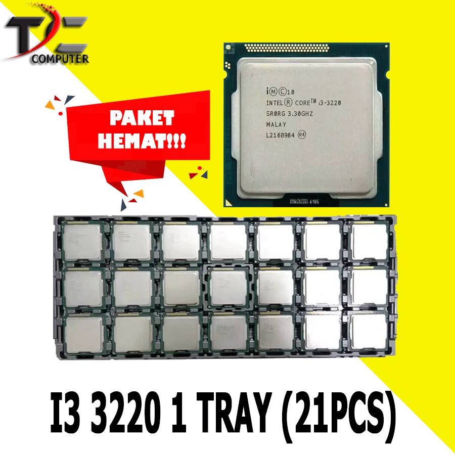 PROCESSOR INTEL CORE I3-3220 3.3GHz 1Tray (21pcs)