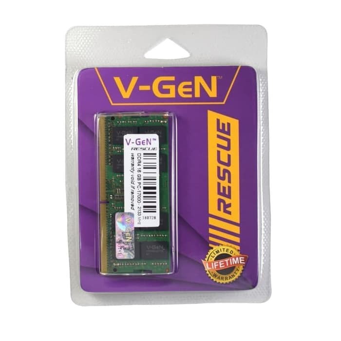 V-GEN SODIMM DDR4 16GB PC17000 19200 21300 VGEN RESCUE V Gen