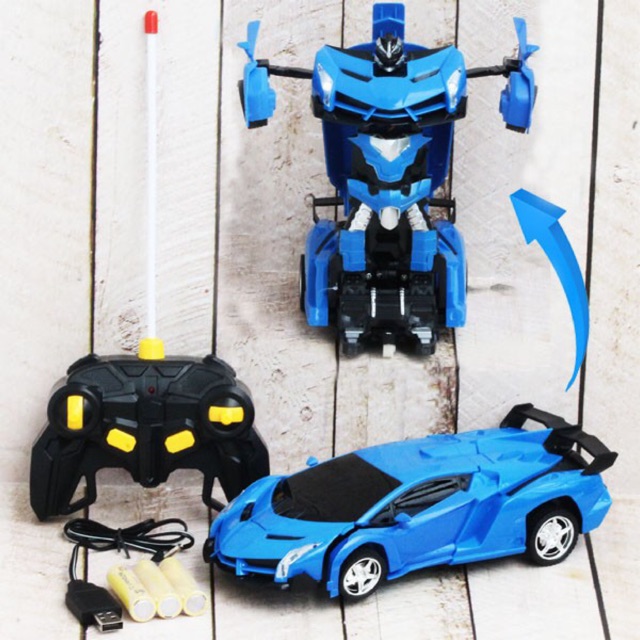  Mainan  Anak  Cowok  Mobil Remote Control Mobil Jadi Robot 
