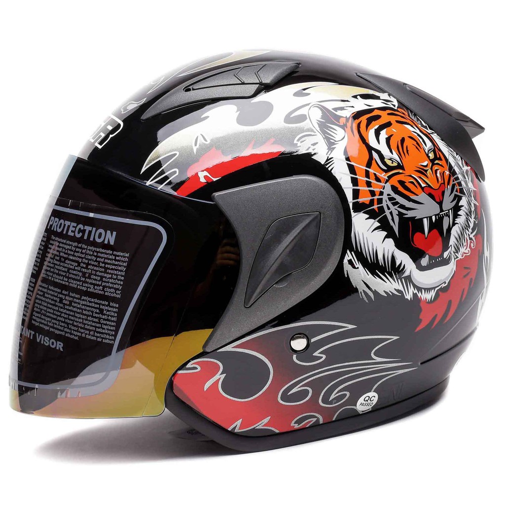 [Helm Dewasa] MSR Helmet Javelin - Tiger - Hitam