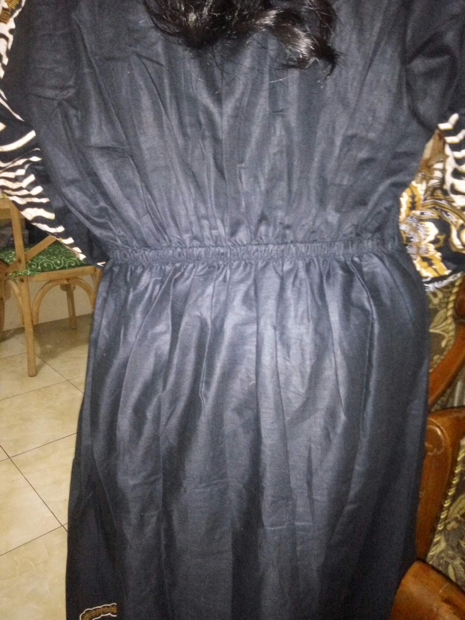 Sriwedari Gamis Batik Modern Standar_jumbo Busui Friendly Resleting Depan