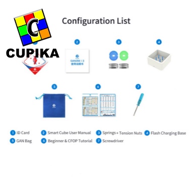 Rubik 3x3 Gan i3 Smart cube magnetic stickerless 3x3x3 original