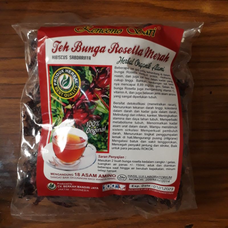 

Teh Bunga Rosella Merah