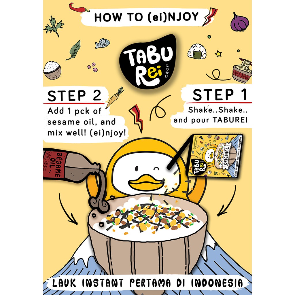 Ei Taburei Lauk Instant Spicy Flavour 15Gr Shopee Indonesia