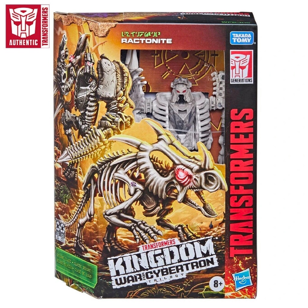 TRANSFORMERS War For Cybertron Kingdom Deluxe Ractonite Figure