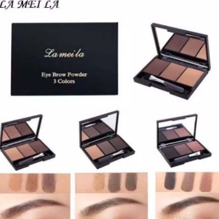 LAMEILA 3 Color Eyebrow Powder LS 3605