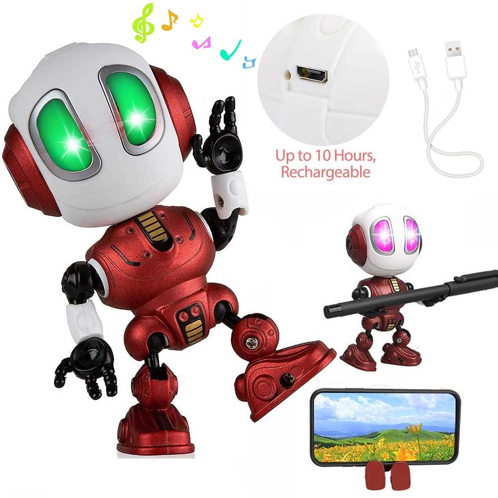 (100% BARANG ORI) Mainan Anak Repeat Talking Smart Robot Children Toy - X-0119