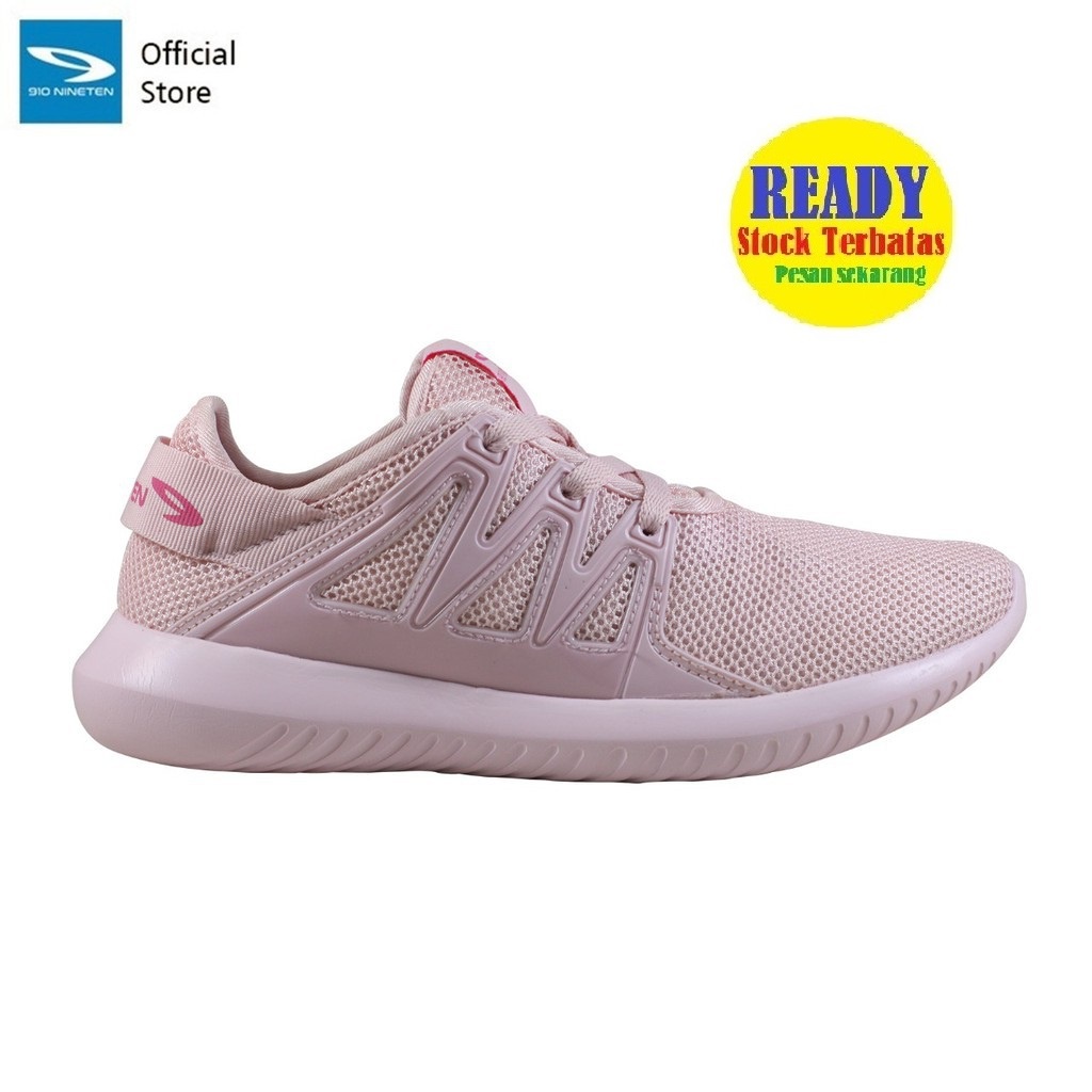 910 Nineten Shinji Cora Sepatu Running Unisex - Pink