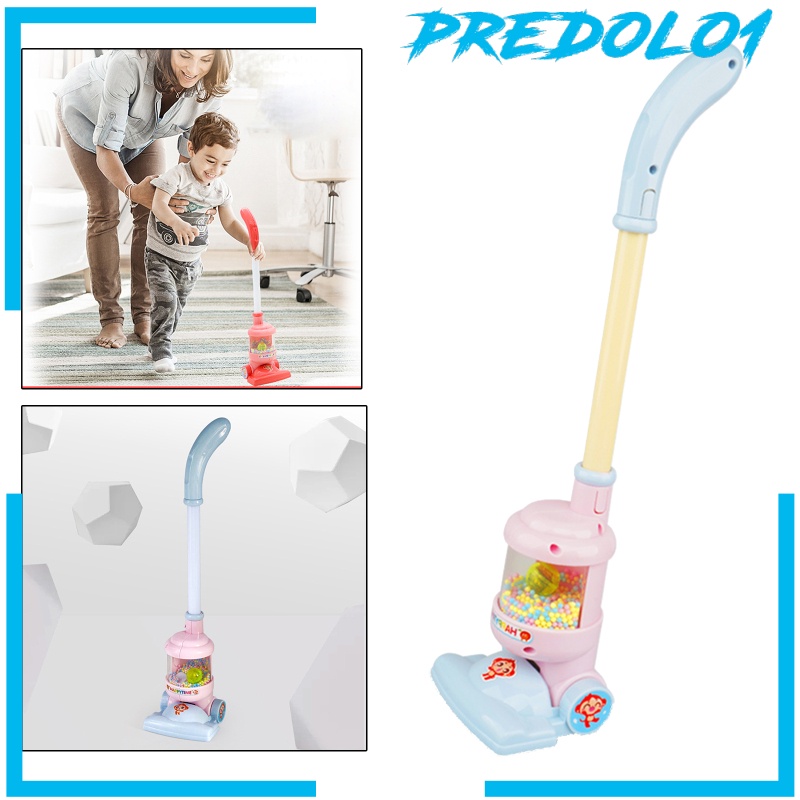 Predolo1 Mainan Vacuum Cleaner Mini Untuk Anak Bermain Peran