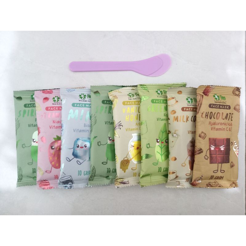 MASKER ORGANIK BPOM FLEO.ID 10GR