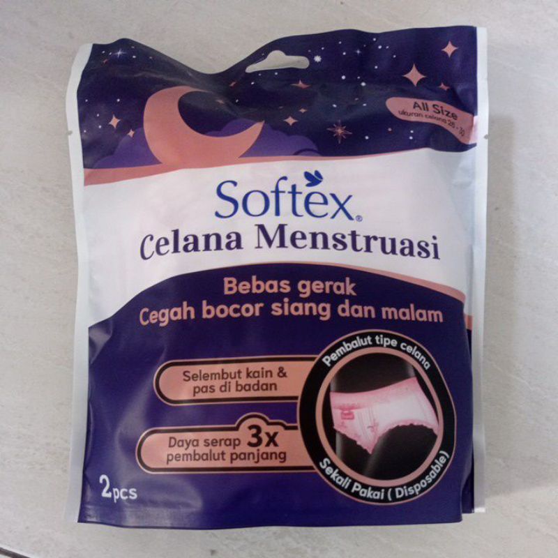 Softex Celana Menstruasi isi 2pc Expired 2024