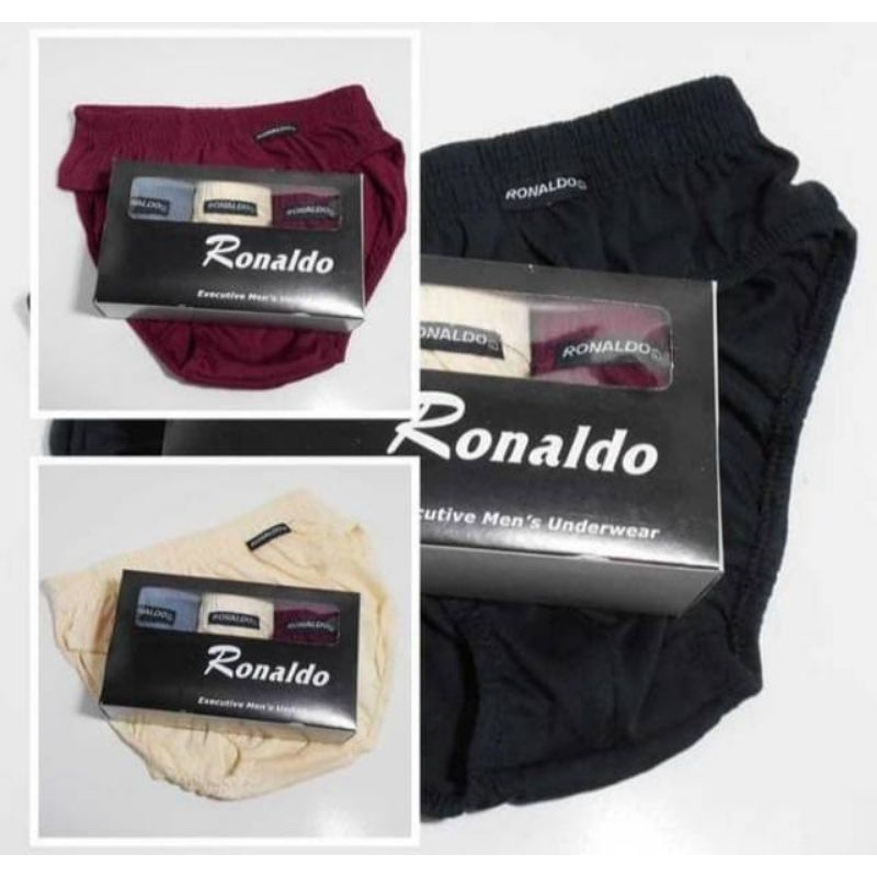 CELANA DALAM PRIA RONALDO MURAH/ 1 BOX ISI 3 PCS