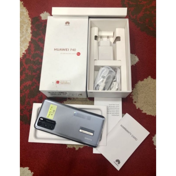 Huawei P40 8/128GB second fullset original mulus