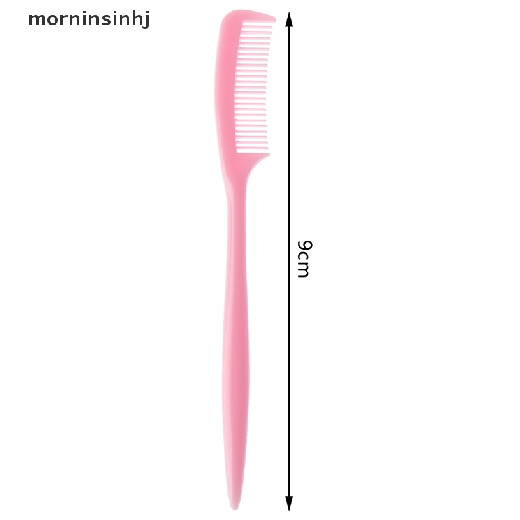 Mornin 5pcs / Set Sisir Bulu Mata Extension Bahan Plastik