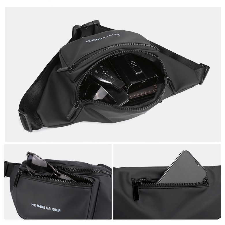 Tas Waistbag Murah Selempang Pria Wanita WaterProof