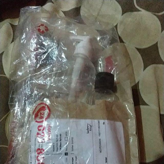 Botol 100 Ml Bening Tutup Flip Top Hitam Minimal 25 Pcs