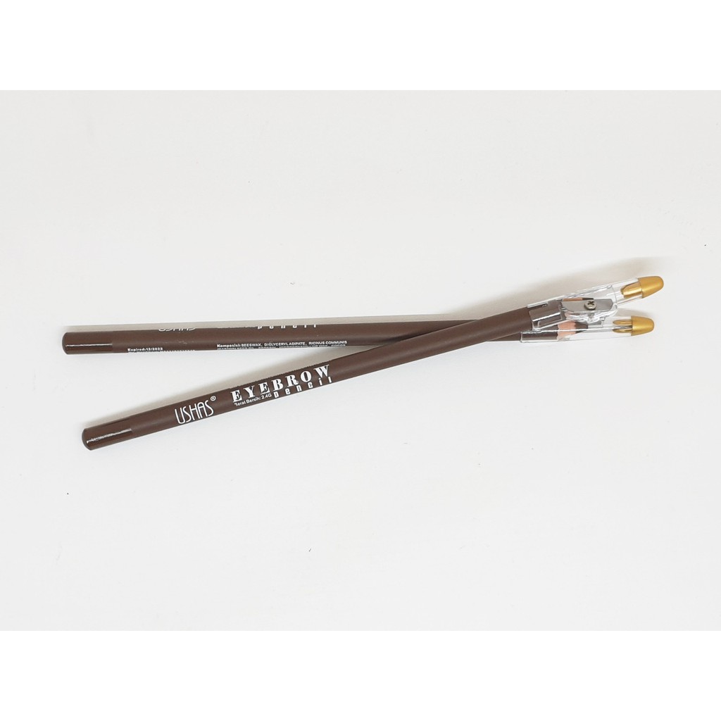 PENSIL ALIS USHAS ORIGINAL PENCIL EYEBROW BPOM