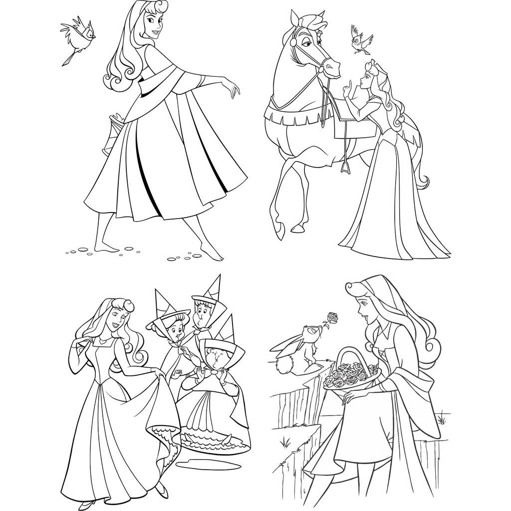 Disney Prince and Princess Silhouette Vector - Coreldraw