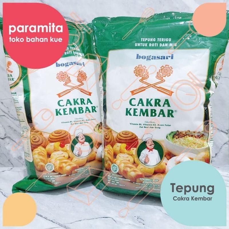 Tepung Terigu Cakra Kembar 1kg