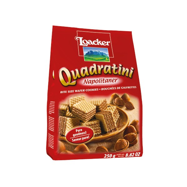 

Loacker Quadratini Napolitaner 250Gr