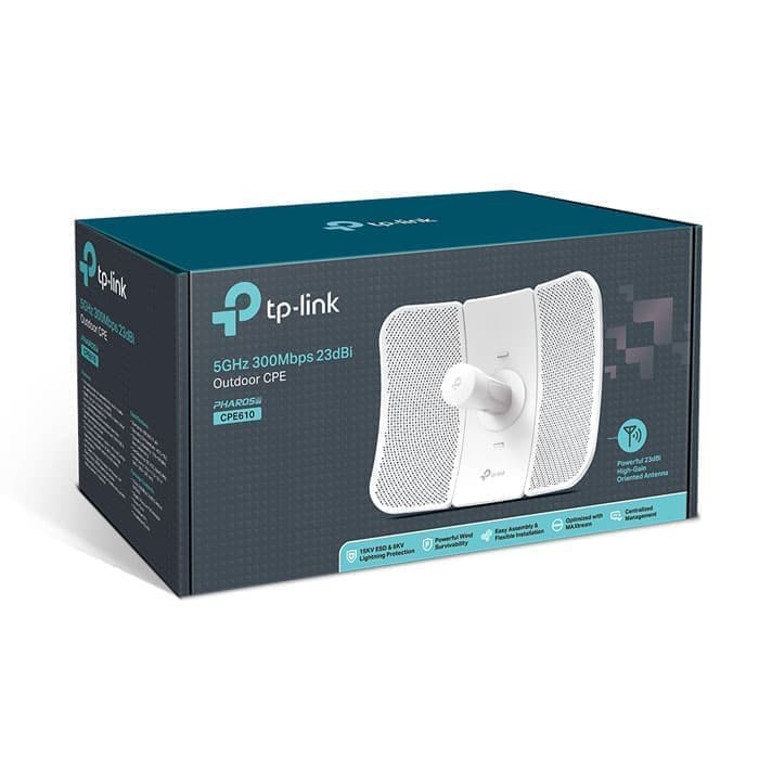 Tp-Link CPE610 tplink litebeam 5Ghz 23Dbi 300Mbps Outdoor CPE