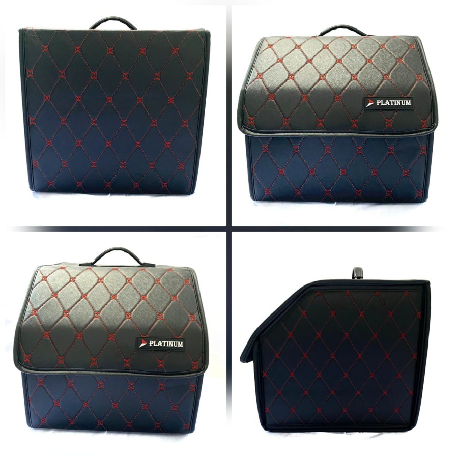 Trunk Car Storage Box Tempat Penyimpanan Barang Aksesoris Organizer Bagasi Mobil Lipat