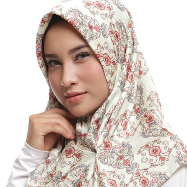 Scarf LV silk emboss