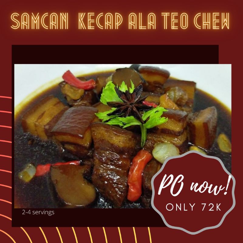 

babi kecap/samcan kecap siu-siu food