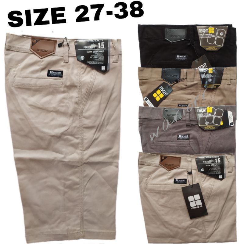 Celana Pendek Pria Distro Big Size Premium Chino 27-44