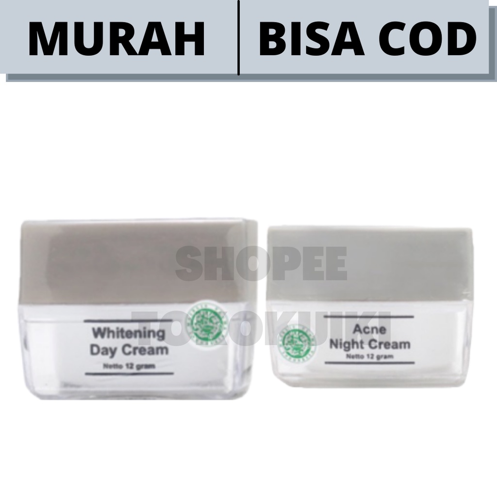 MS GLOW CREAM SIANG MALAM WHITENING/ULTIMATE /LUMINOUS/ACNE / PAKET MS GLOW SIANG MALAM ISI 2 PCS