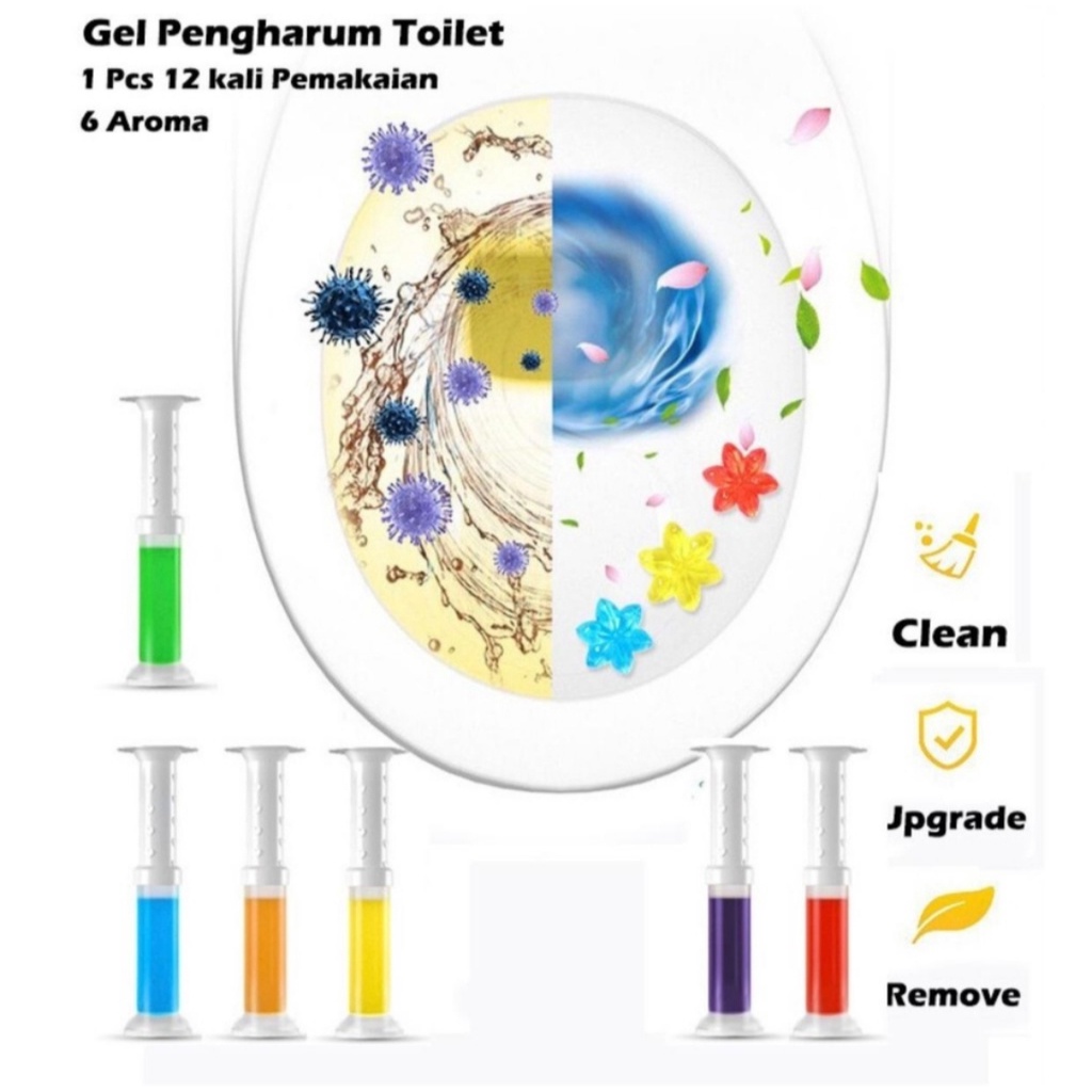 Gel Pembersih &amp; Pengharum Toilet WC