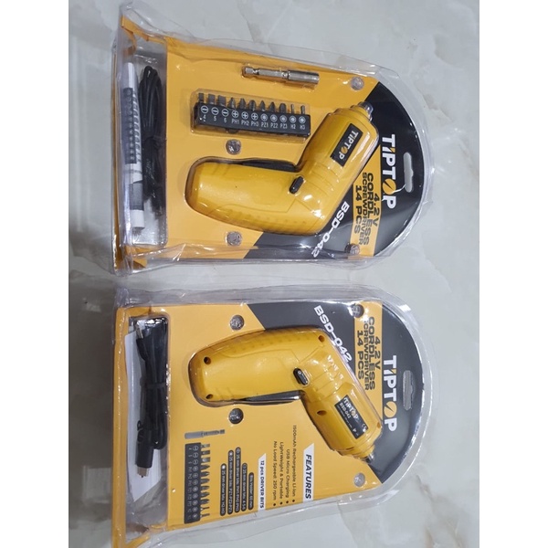 cordless screwdriver