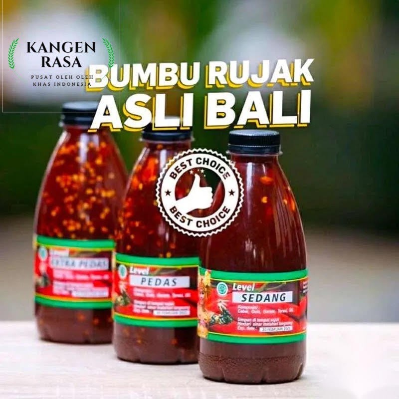 

Bumbu Rujak Asli Khas Bali 400ml