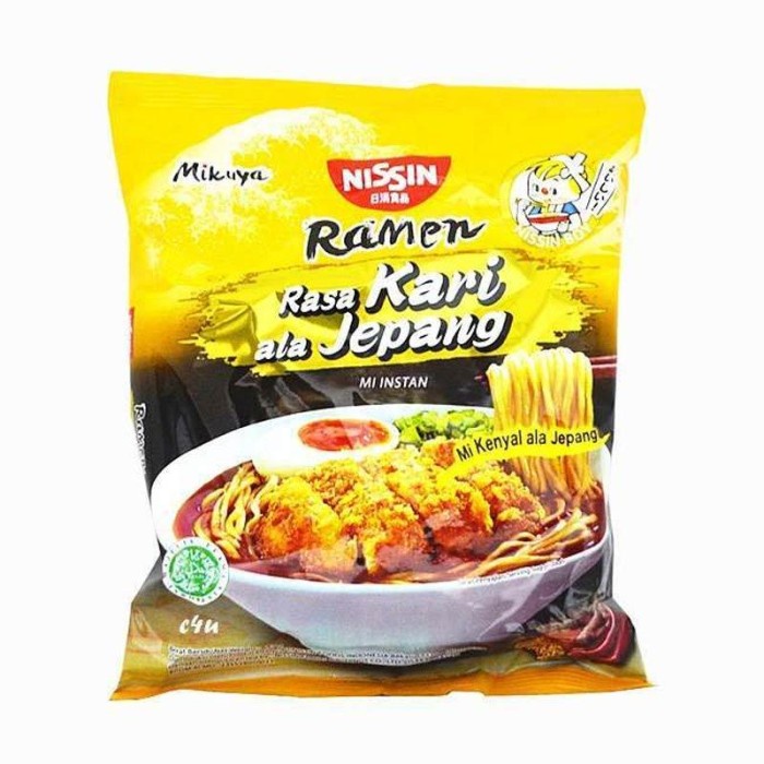 

Nissin Mikuya Ramen Kari Ala Jepang 87Gr