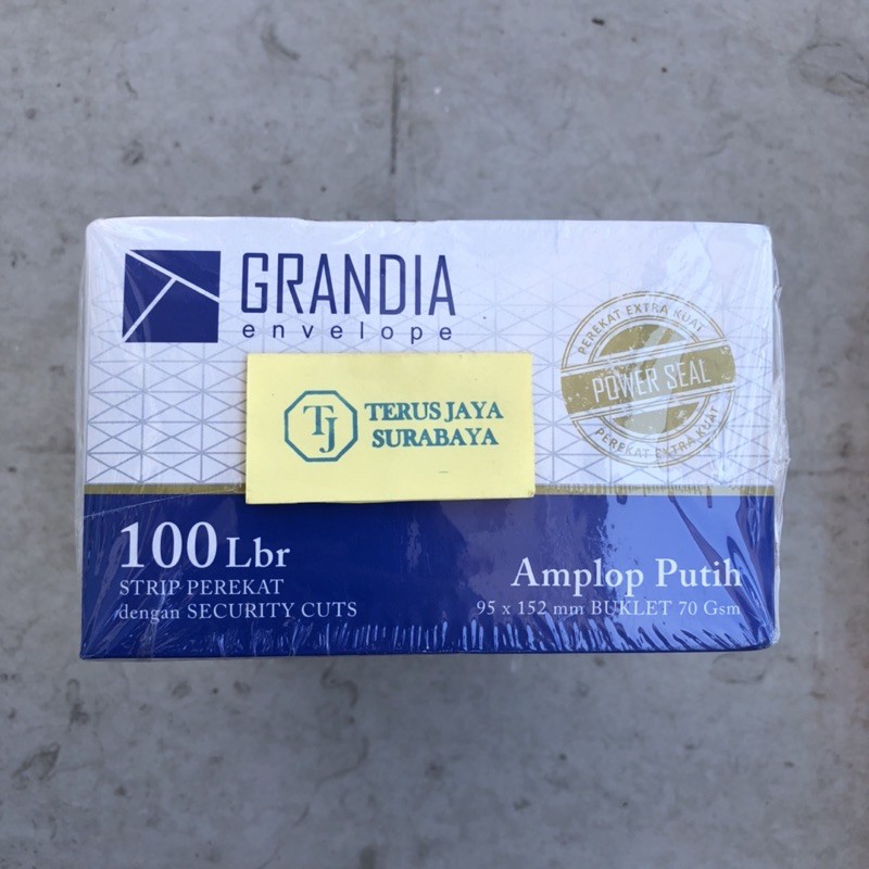 Amplop Surat Putih merk GRANDIA