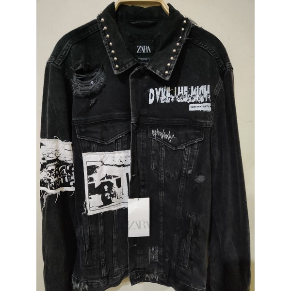 denim jackets zara