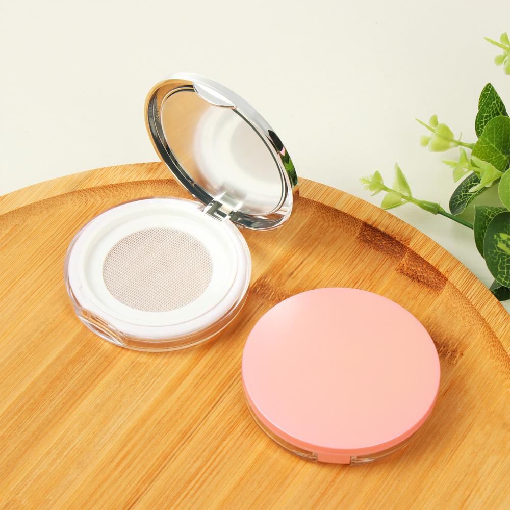 Kotak Makeup Nanas Wadah Travel Kosong Kecil Compact Powder