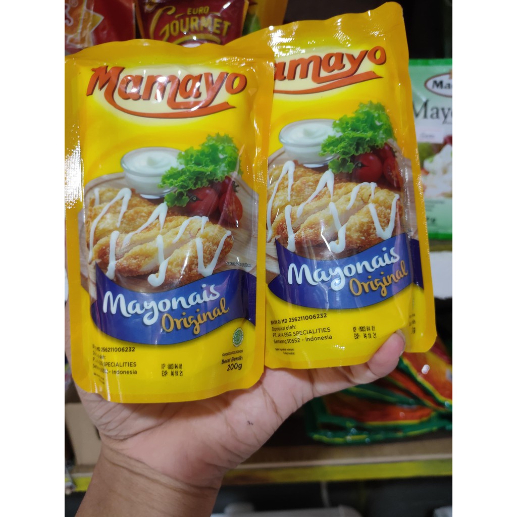 

mamayo mayonais original mayonnaise 200 gram