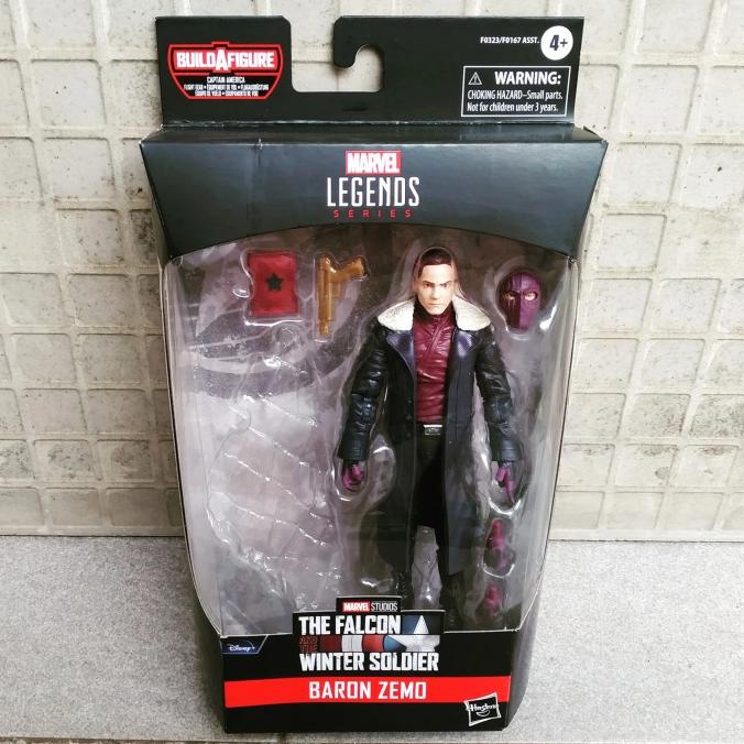 Spesial Hasbro Marvel Legends Disney+ Plus Baron Zemo Tanpa Baf