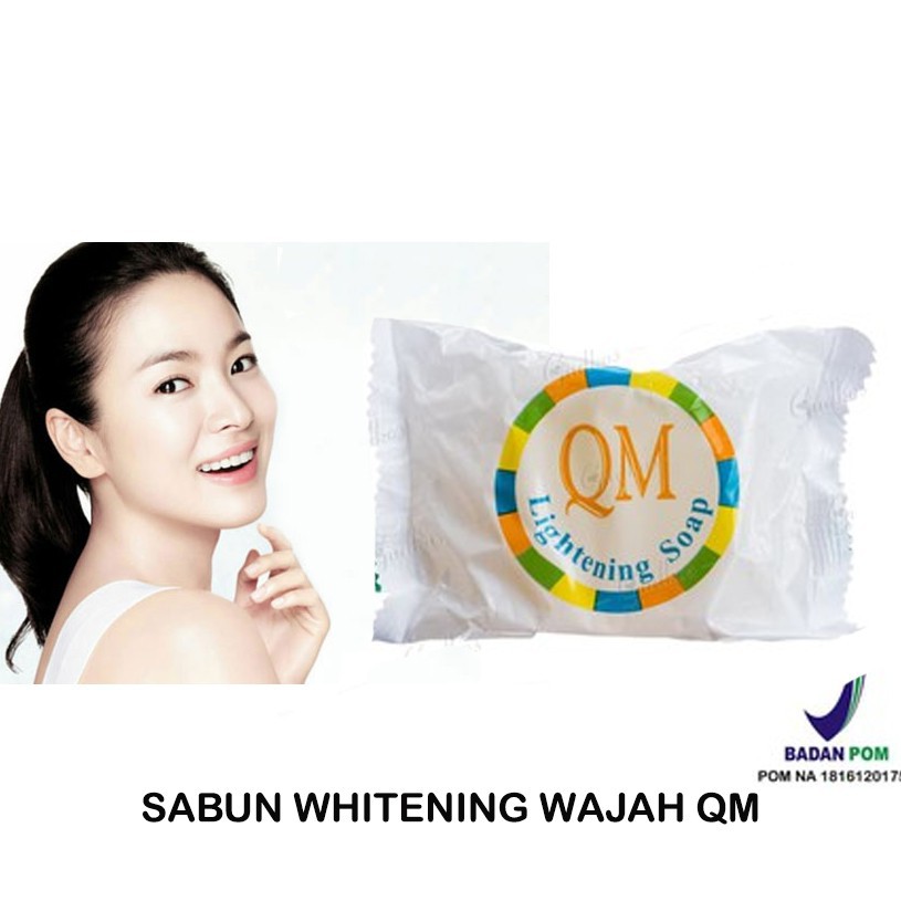 Sabun Pemutih Wajah QM Lightening BPOM