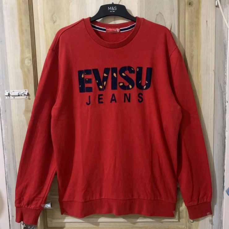 EVISU JEANS CREWNECK COWO THRIFT