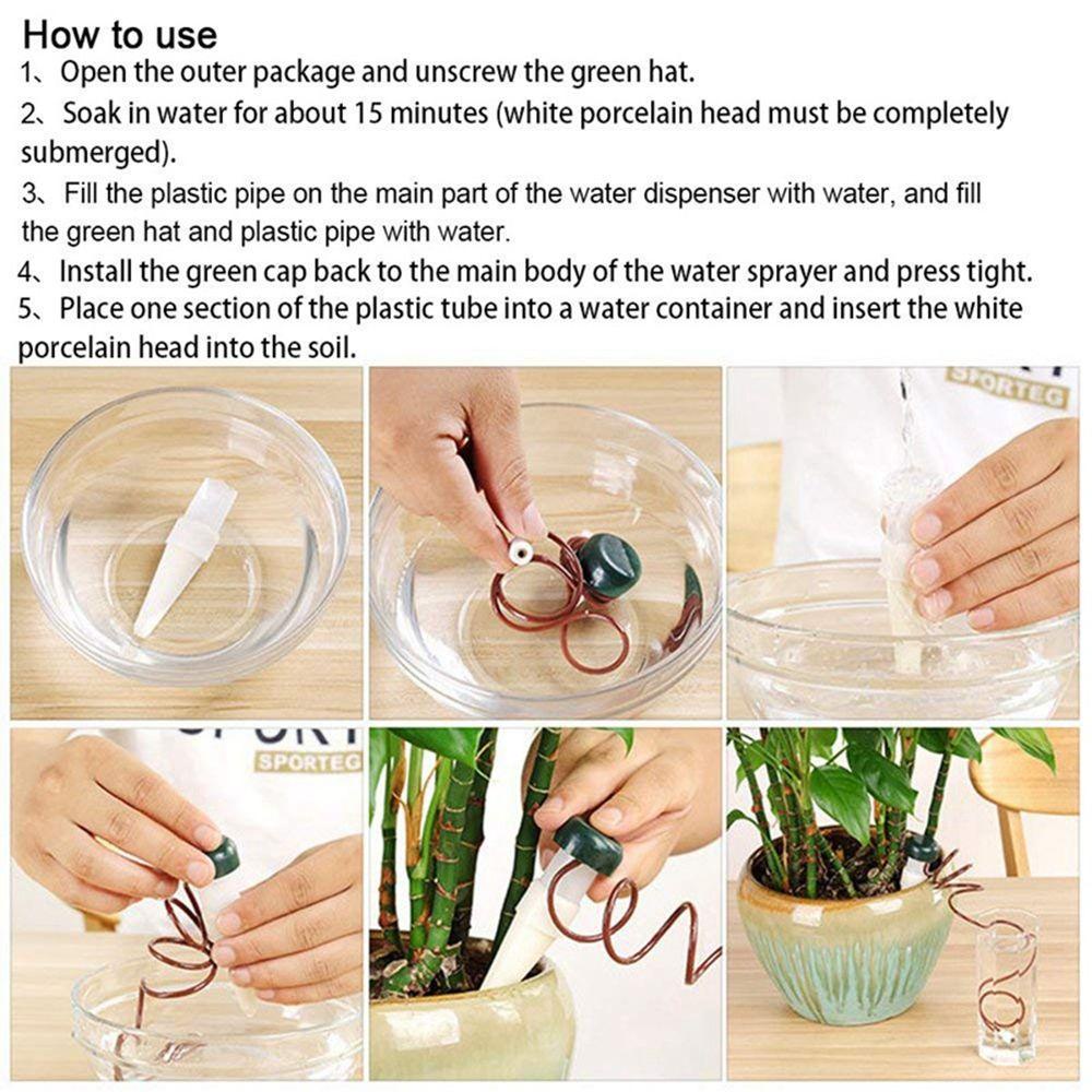Agustina Sistem Irigasi Otomatis Rumah Tangga Luar Menanam Bonsai Drip Irigasi Alat Greenhouse Penyiraman Controller Cerdas Controller Alat Berkebun Perlengkapan Bonsai