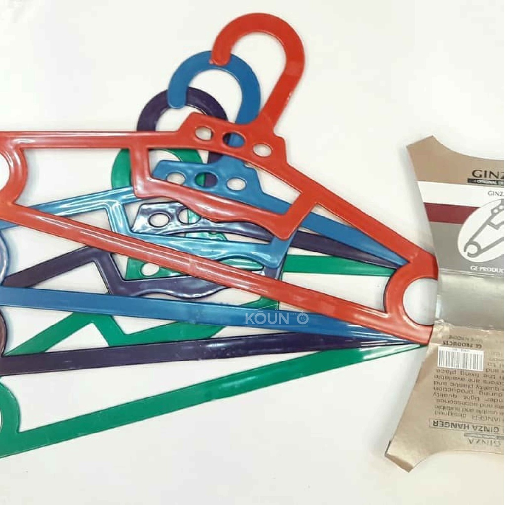 Gantungan Baju Plastik Hanger Baju Plastik Hanger Gantungan Pakaian Isi 4 pcs